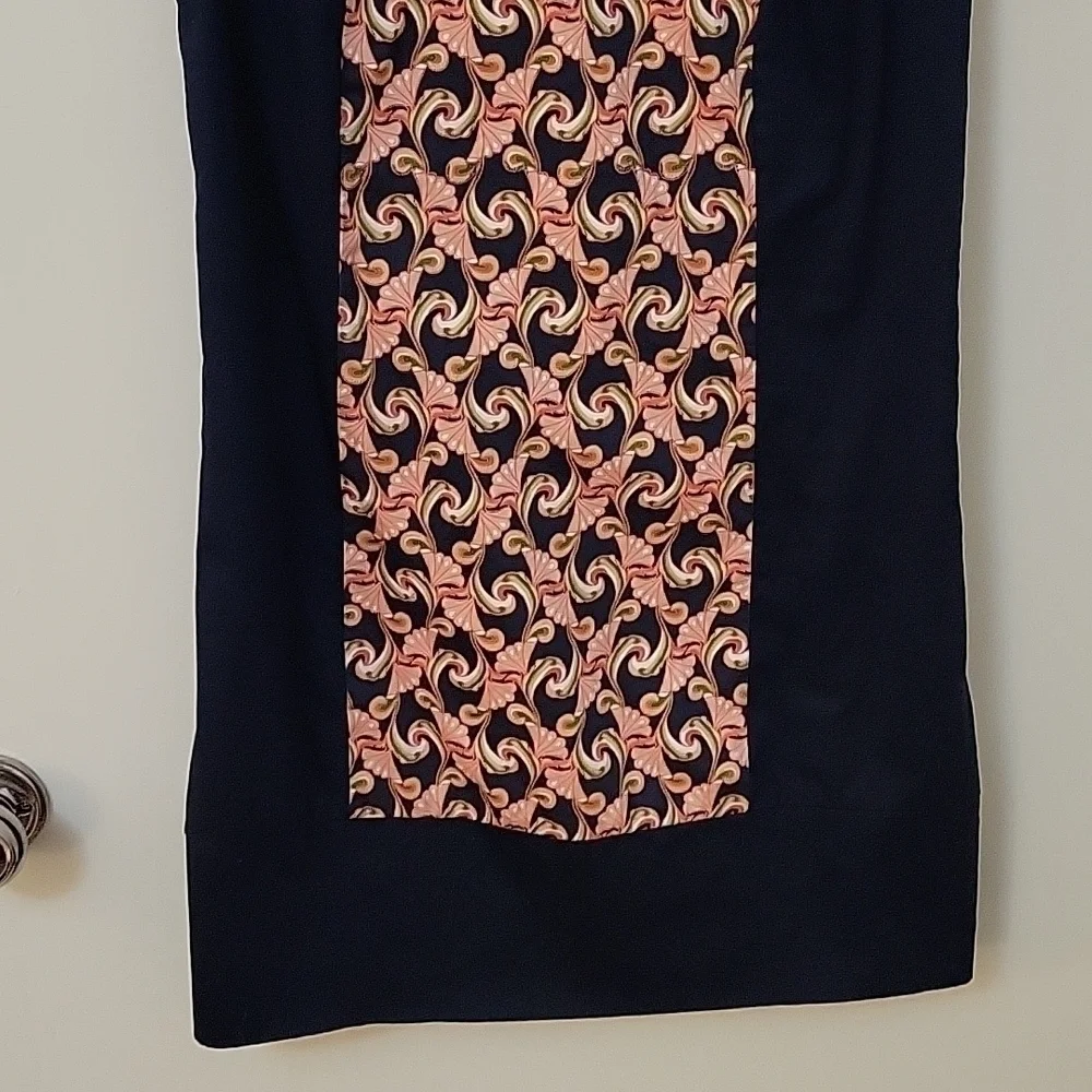 The WEBSTER AT MIAMI Silhouette Art Deco Tailored Shift Micro Tank Dress